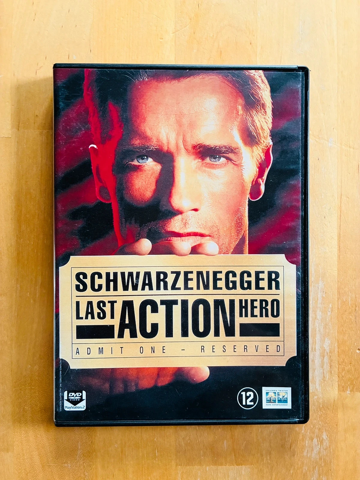 DVD Last Action Hero Arnold Schwarzenegger.